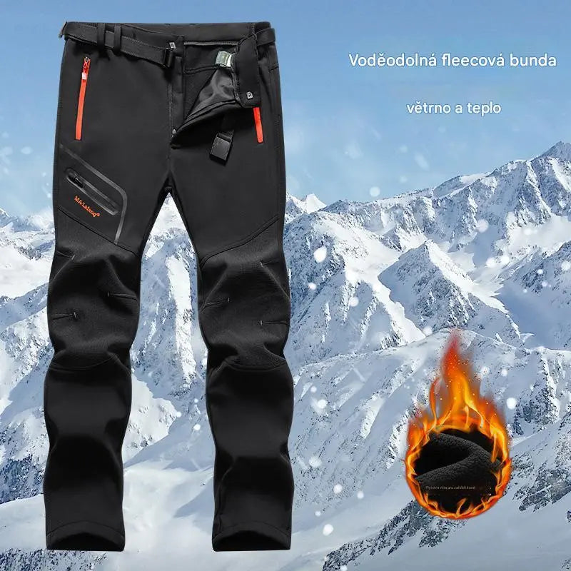 đââïžăSâ5XLă2026 NovĂ© pĂĄnskĂ© outdoorovĂ© kalhoty na podzim a zimu - teplĂ©, fleecovĂ©, nepromokavĂ© a vÄtruodolnĂ©