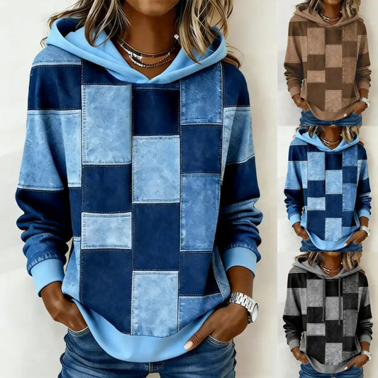 💖⏳【S-5XL】Dámská podzimní/zimní mikina s kapucí a dlouhým rukávem