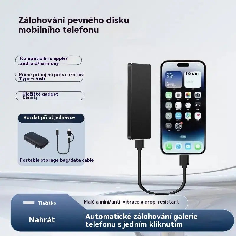 【8TB 620 Kč.】8TB v kapse – zálohuj vše za pár sekund. Rozhraní USB 3.0 | Vysoká kompatibilita
