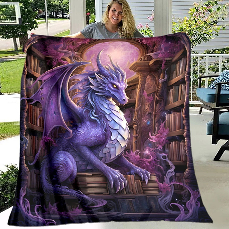 🔥Flanelová látka s uměleckým potiskem a kostkou (70 cm x 100 cm)