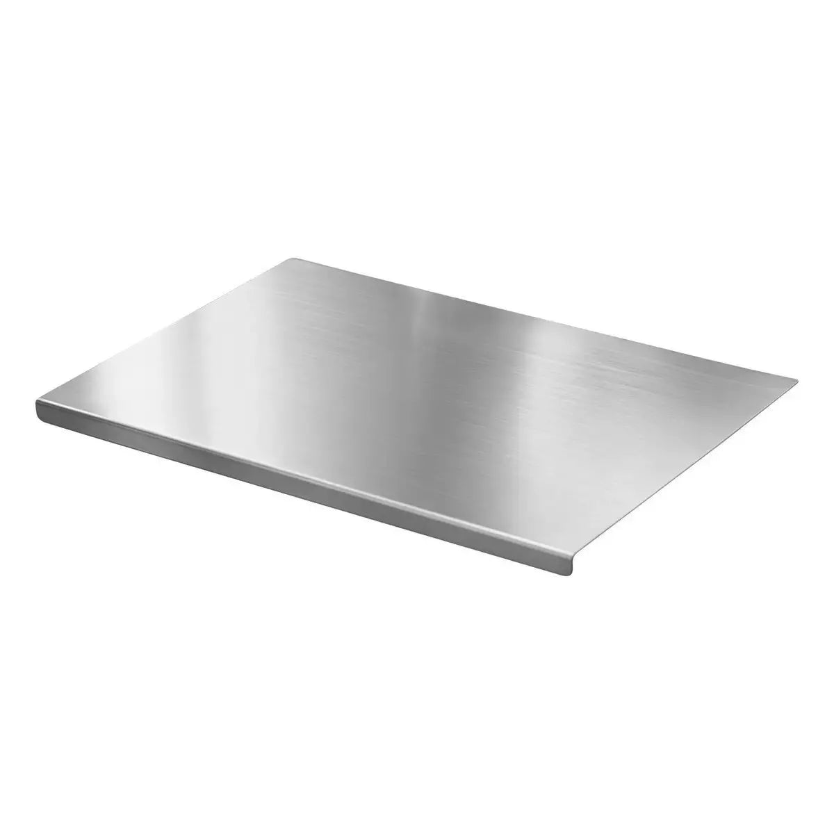 🔪【Extra silná】Krájecí deska z nerezové oceli s ohnutým okrajem – multifunkční a stabilní, ideální pro profesionální kuchyni i domácí vaření! ✨