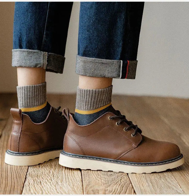 😍🧦【10 párů】Antibakteriální vlněné ponožky, deodorizační a teplé na podzim a zimu.