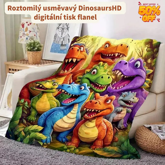 🔥Flanelová látka s uměleckým potiskem a kostkou (70 cm x 100 cm)
