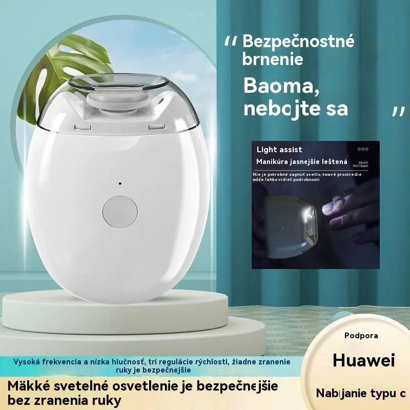 💅 【Kup 1, získej 1 zdarma】✨ Automatický pilník na nehty 1, bezpečná a šetrná péče o nehty 👶🔧