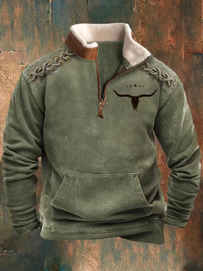 😎🔥【S-5XL】Pánská teplá mikina | Stylový 3D design | Pohodlná volba na podzim a zimu - kupte jeden za poloviční cenu