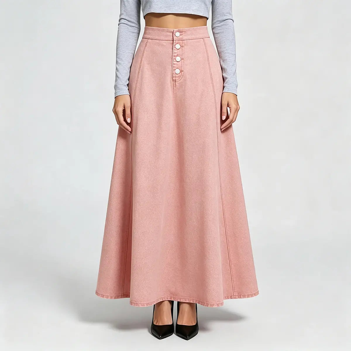 💕 Poslední den – sleva 50 %【XS–2XL】Dámská džínová sukně