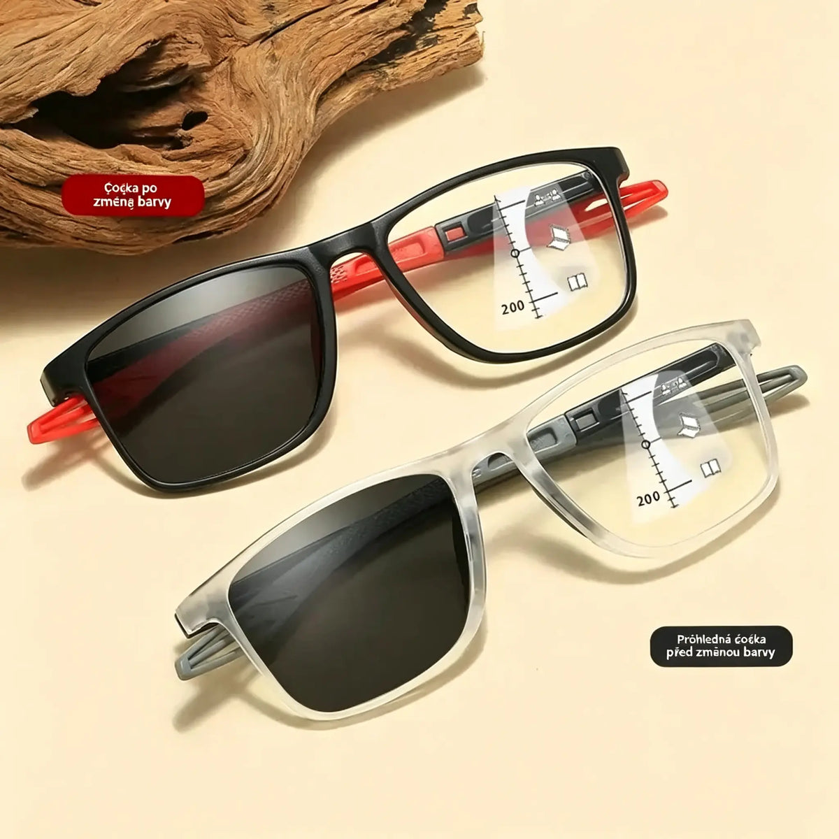🕶️ Gafas de lectura fotocromáticas, ultraligeras y de alta definición, diseñadas especialmente para personas mayores.