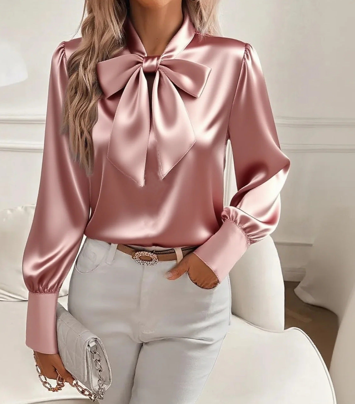 🔥【Podzimní novinky】✨Módní hedvábná košile 2026 pro elegantní styl: jemná tkanina, moderní střih a dokonalá volba pro každodenní nošení.