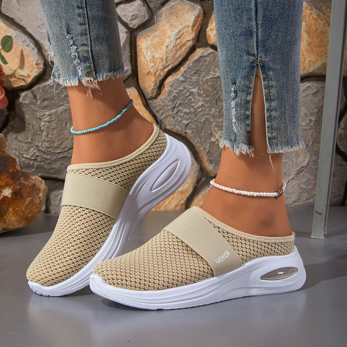 【36-41】Prodyšné nazouvací boty | Lehké, pohodlné a elegantní